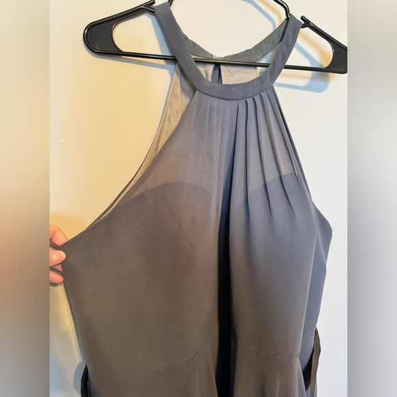 Gray Bridesmaid Dress - Picture 3 of 5